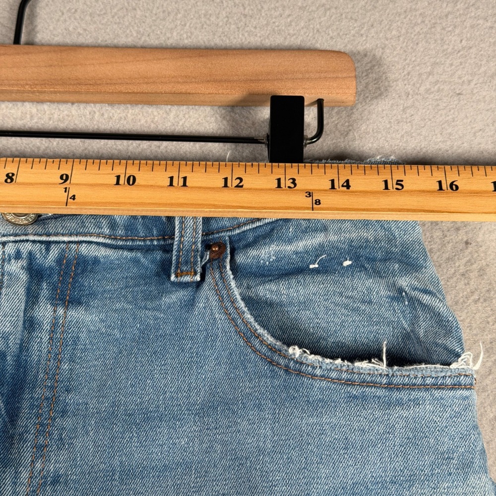 Abercrombie & Fitch Curve Love Ultra High Rise Ankle Straight Jeans 31/12R Light - Picture 5 of 14
